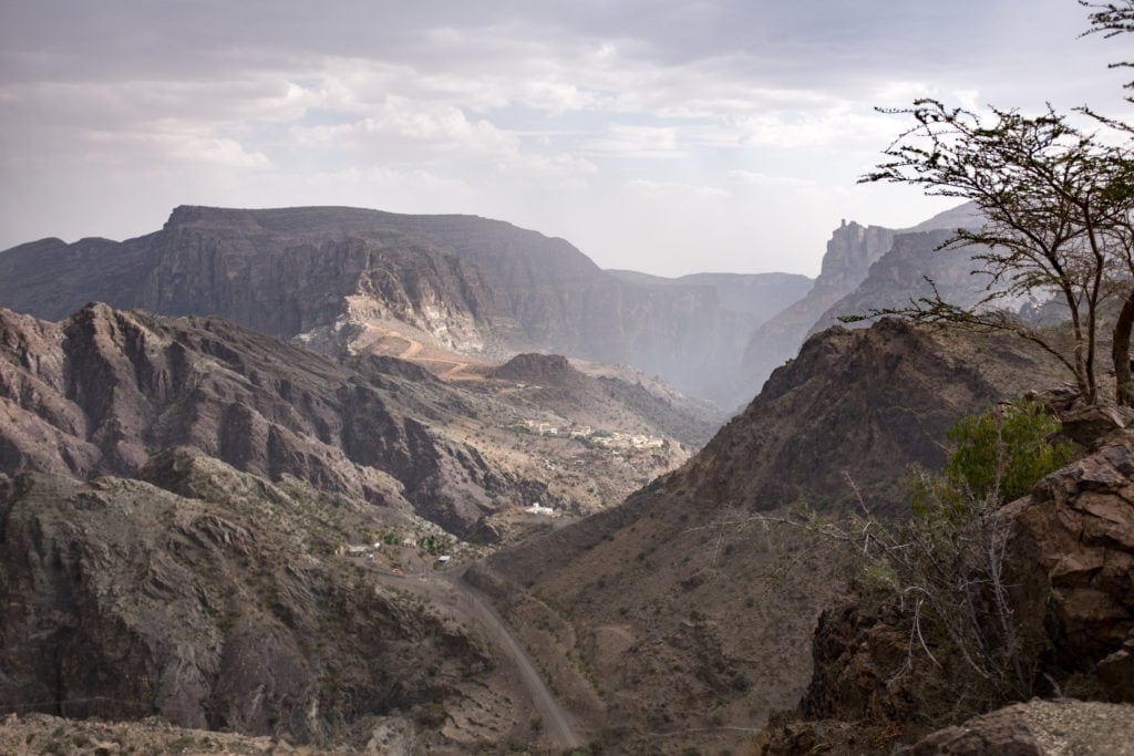 Umgebung des Anantara Al Jabal Al Akhdar Resort