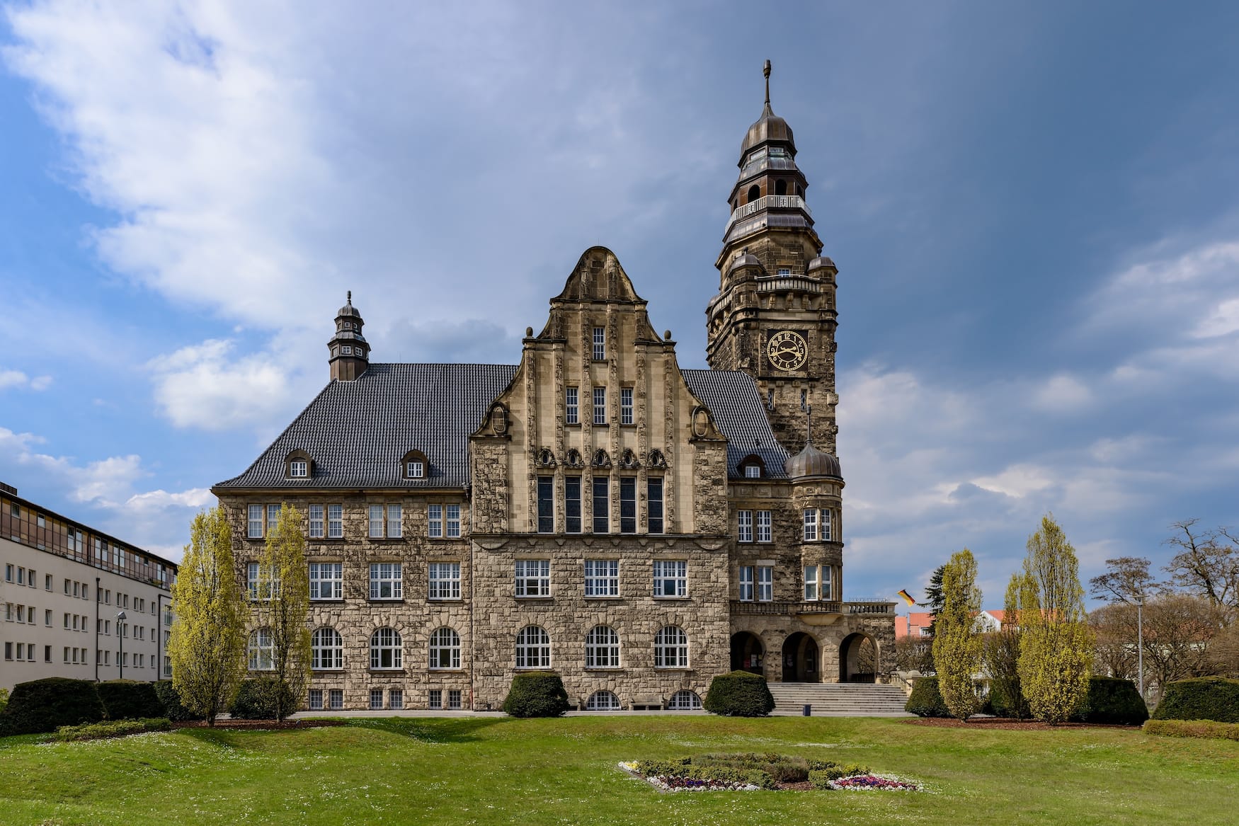 Rathaus in Wittenberge in der Prignitz