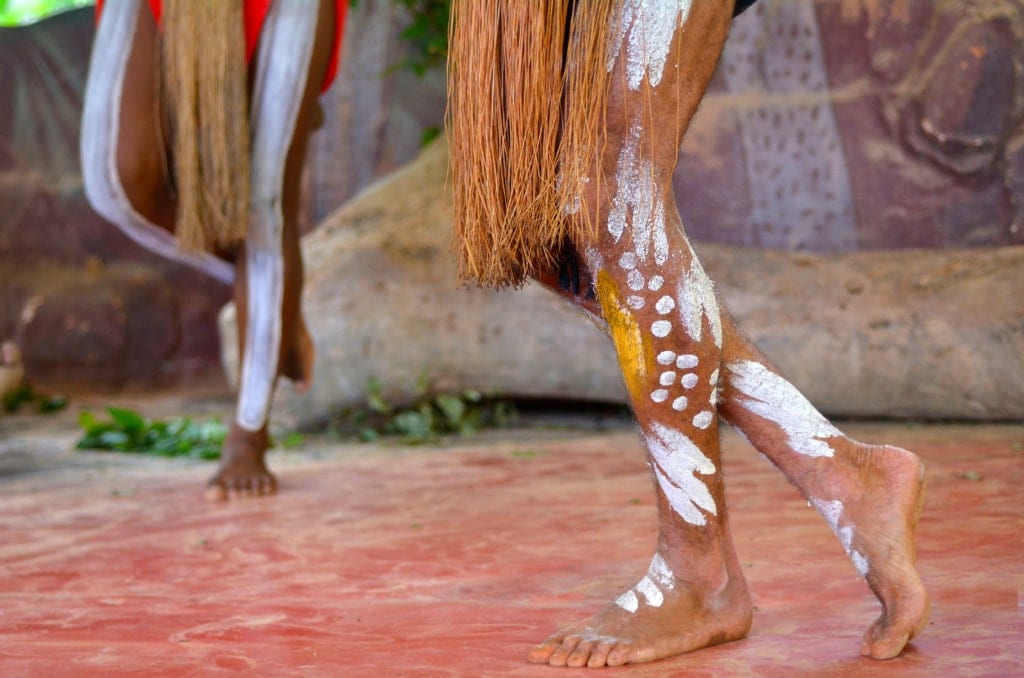 Aborigines-Tanz in Westaustralien
