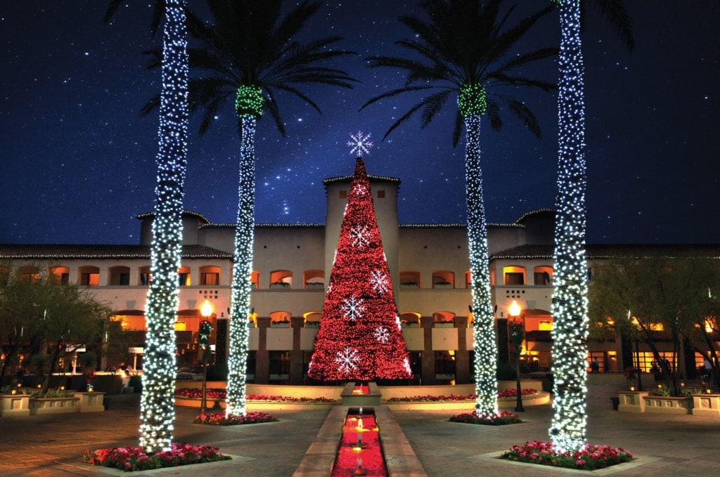Christmas Tree in Scottsdale, Arizona