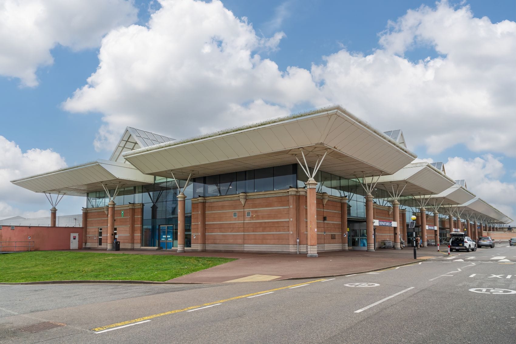 Gebäude des Jersey Airport