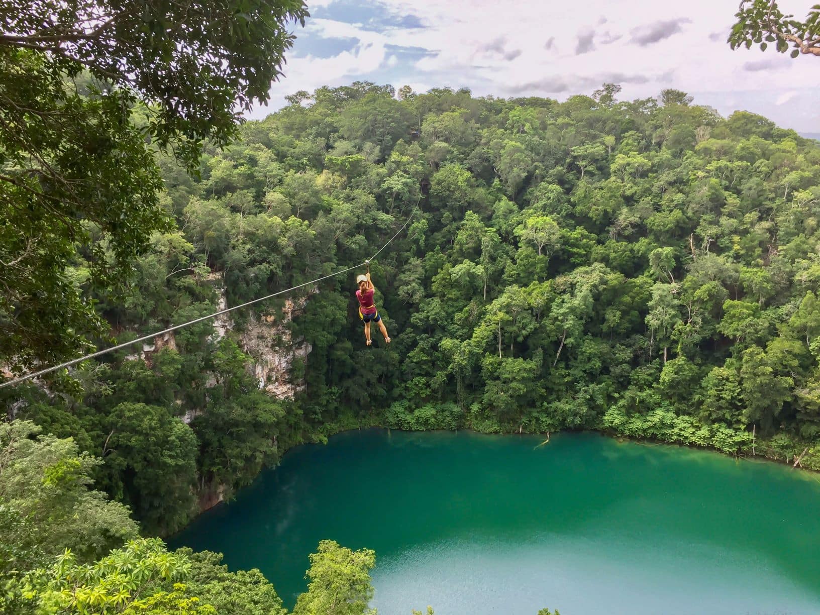 Zipline in Mexiko