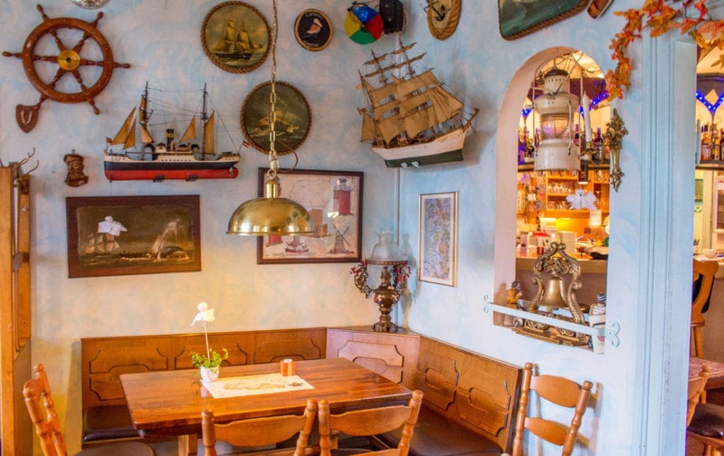 Gastraum Restaurant "Zum glücklichen Matthias" in Wyk auf Föhr