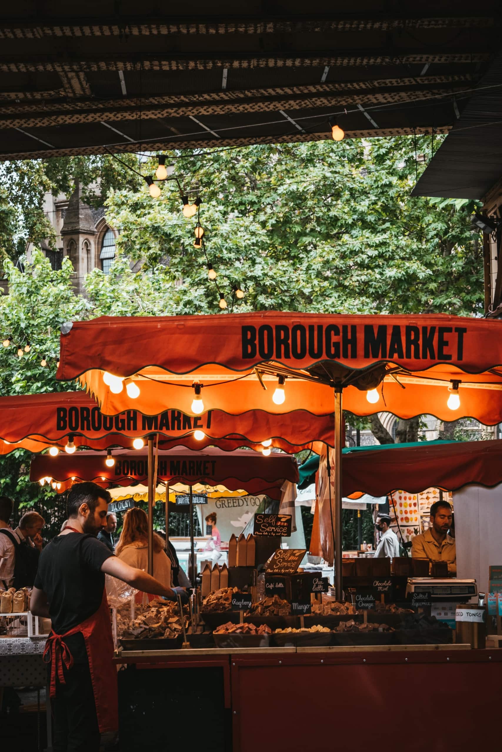 Bourough Markt in London