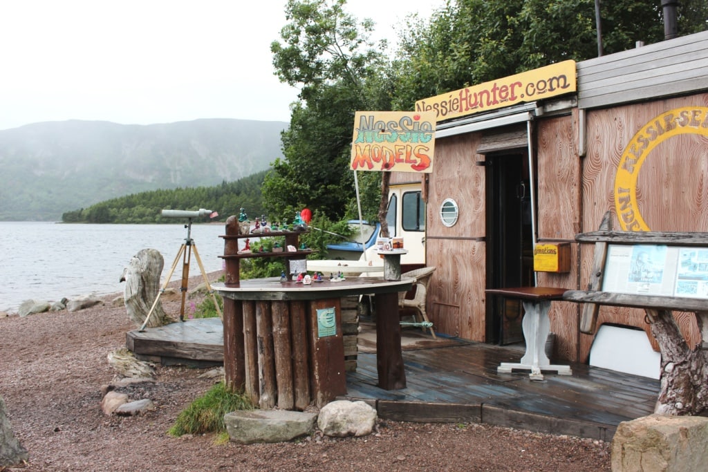 Suche nach Nessie: Haus am Ufer von Loch Ness