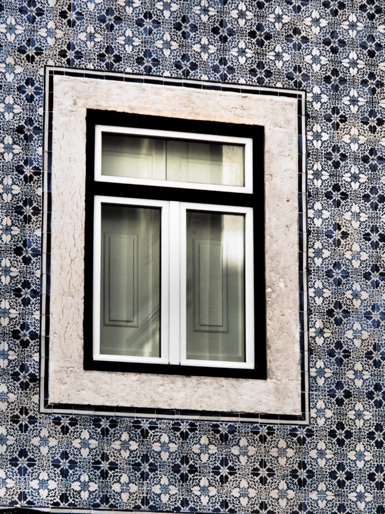 Kachelfassade in Lissabon