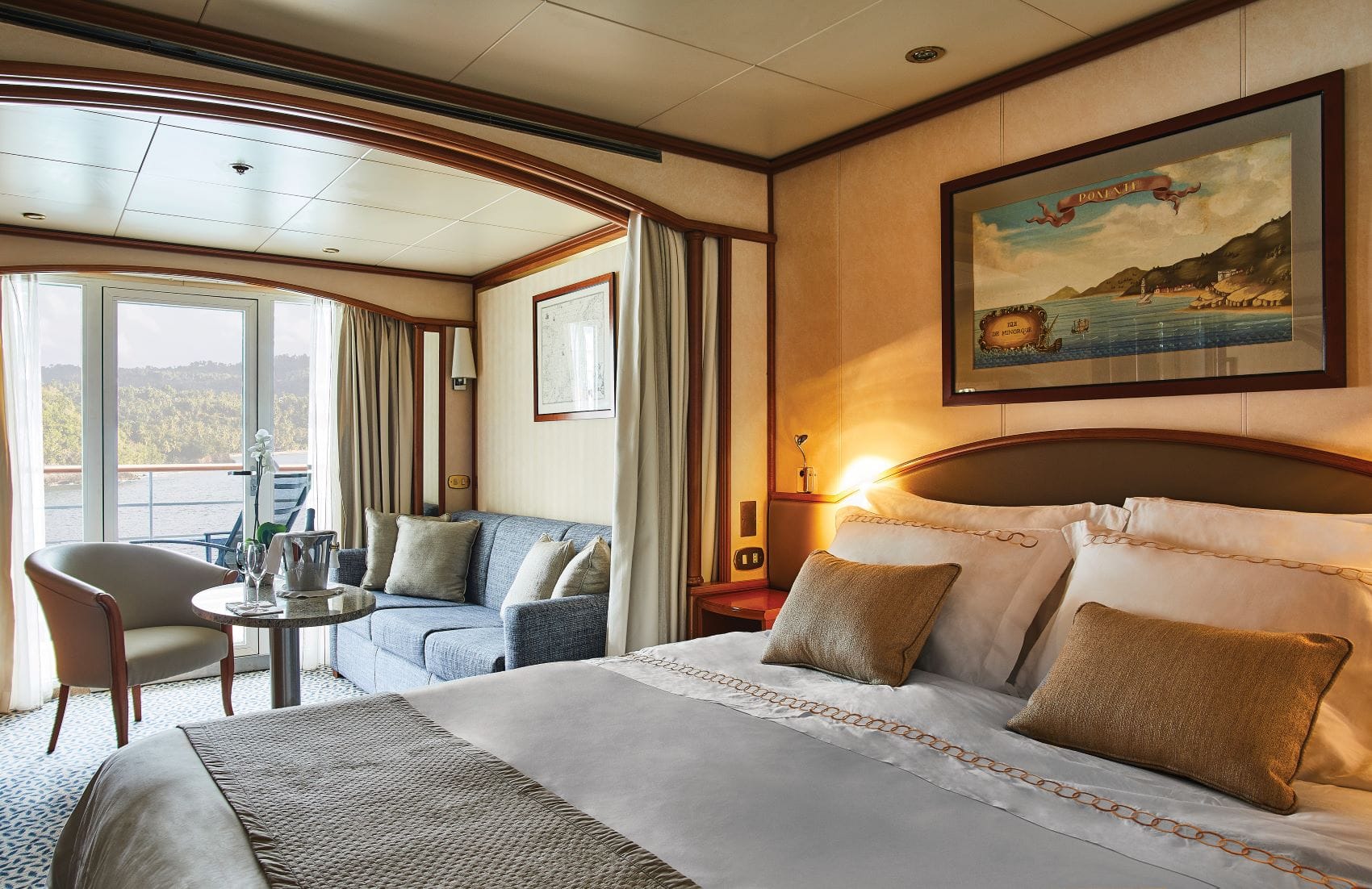 Suite mit Balkon auf Schiff Silver Wind 