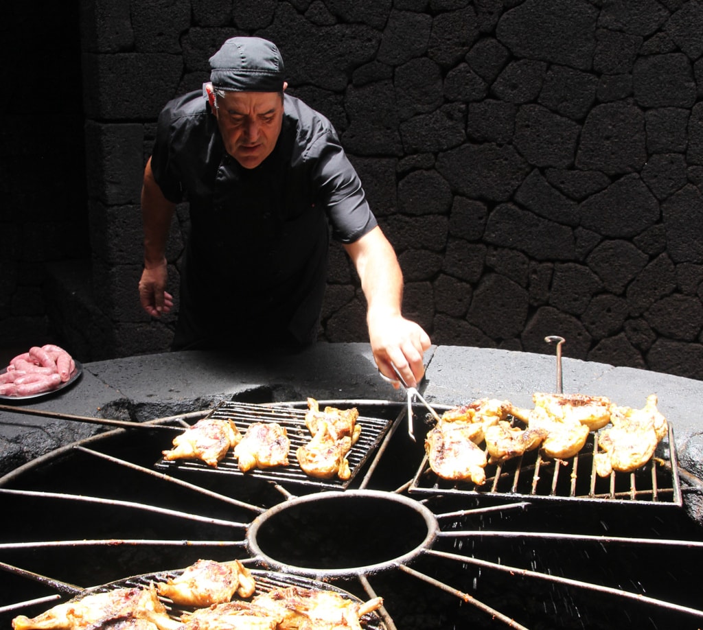 Koch auf Lanzarote