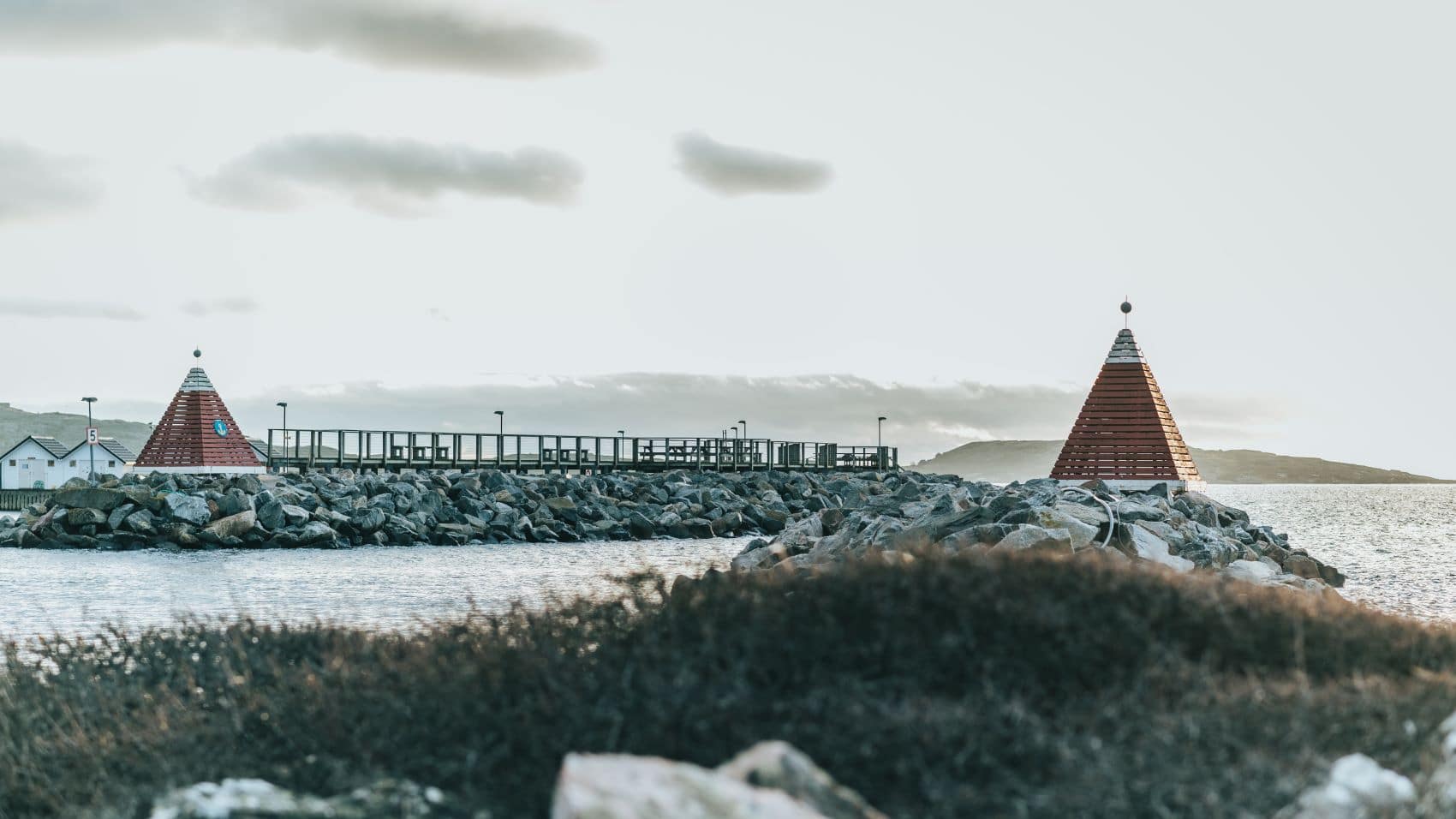 Blick auf Küste von Vrångö, Schären Göteborg 