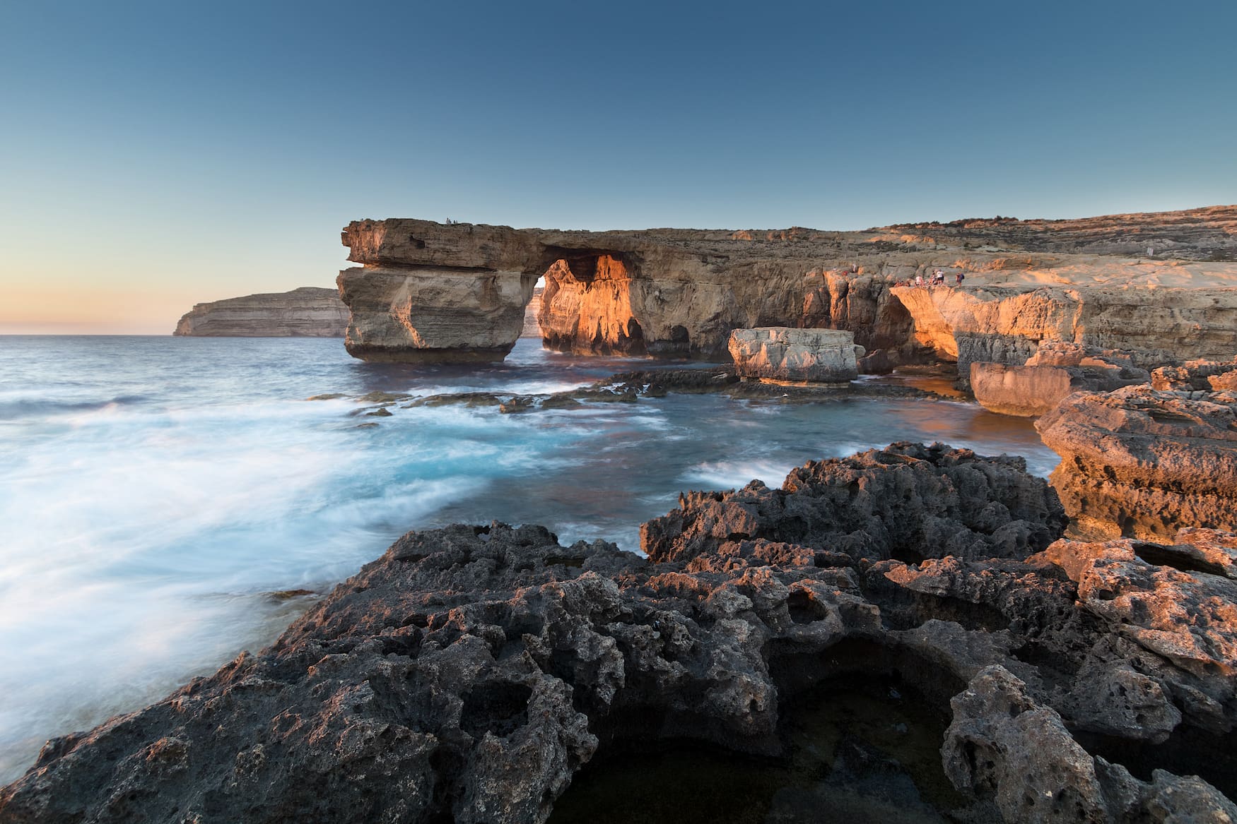 Azure Window an Küste von Gozo