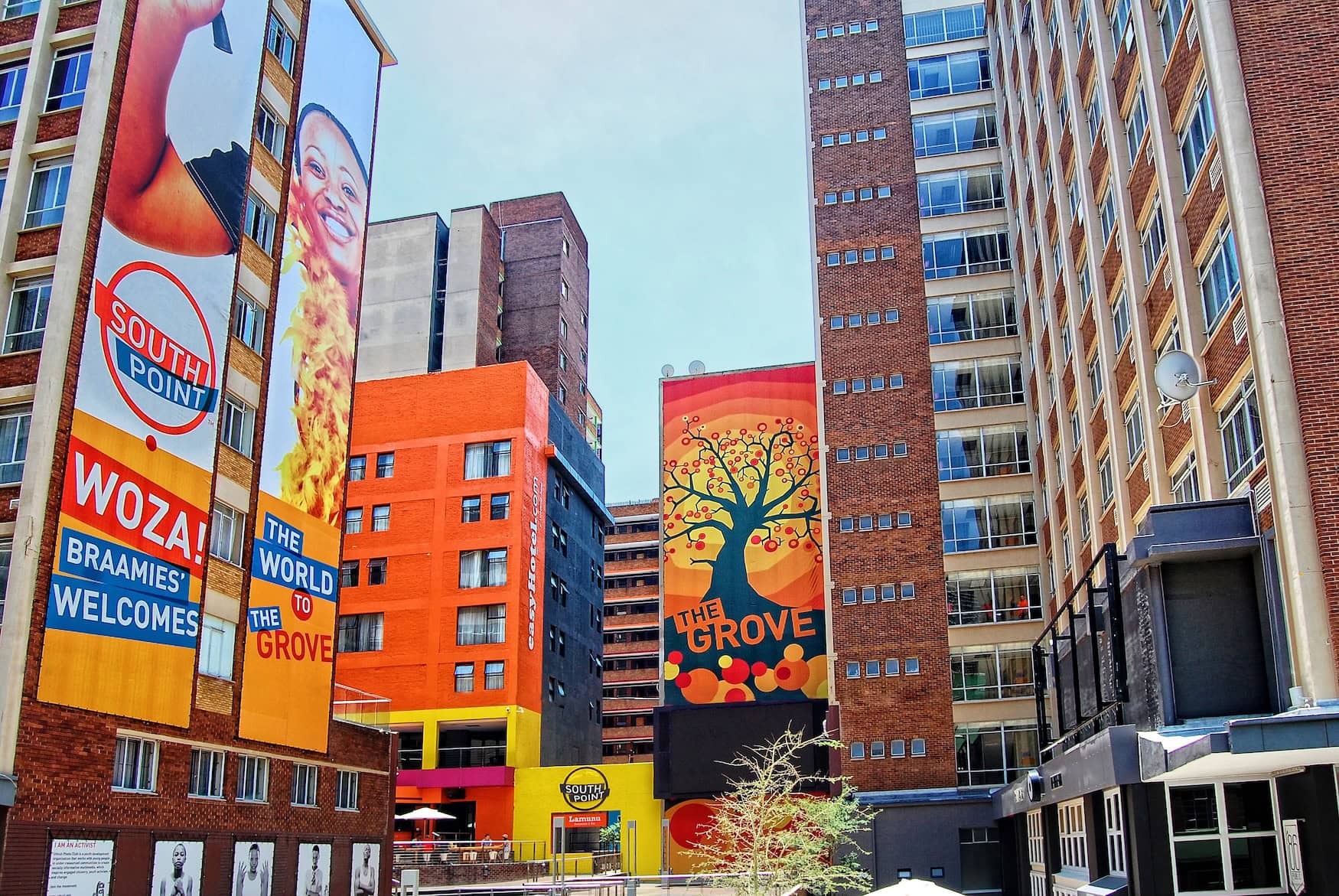 Johannesburg-Tipps: der hippe Stadtteil Braamfontein.