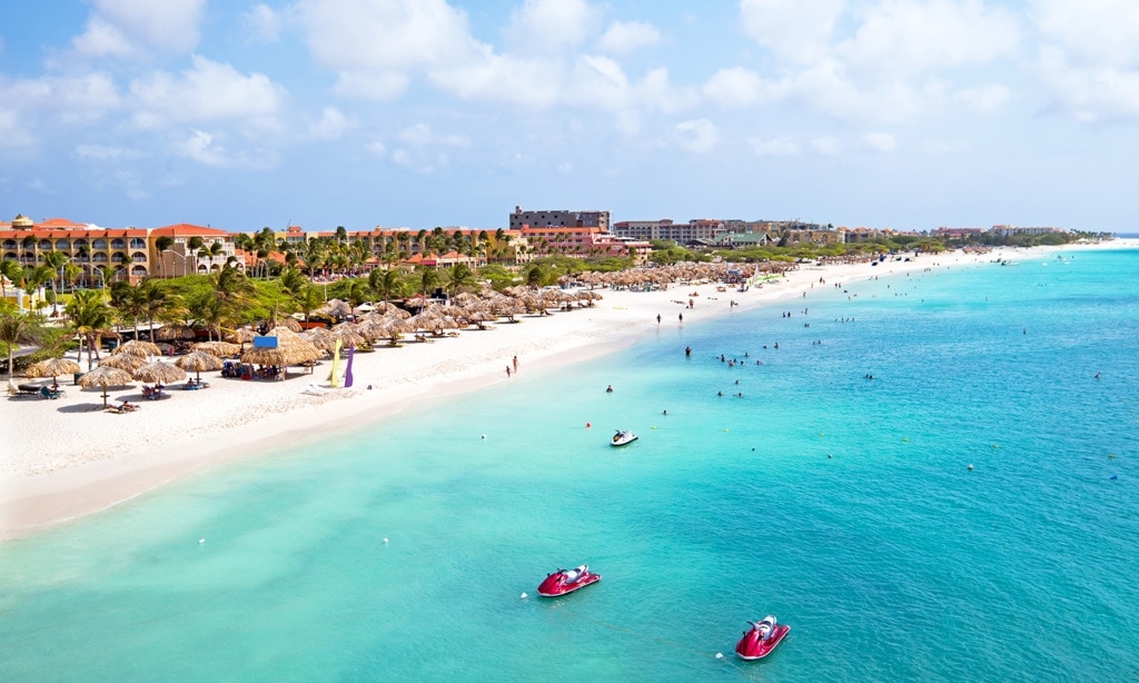 Eagle Beach auf Aruba