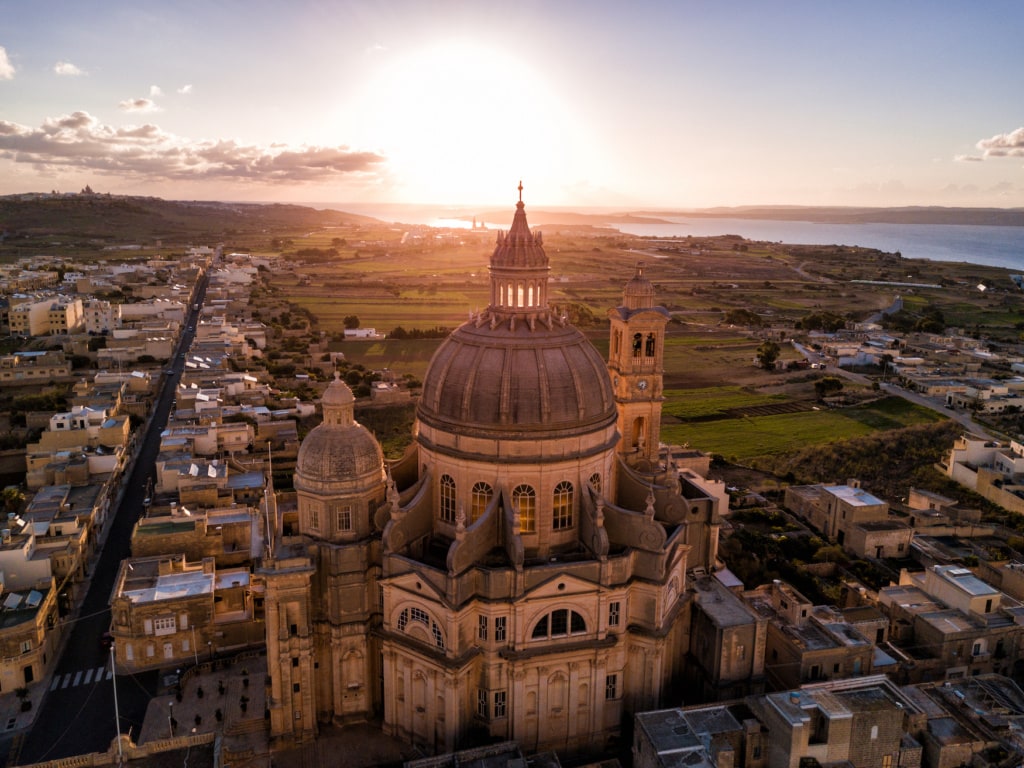 Rotunda St. John Baptist Kirche in Xewkija, Gozo