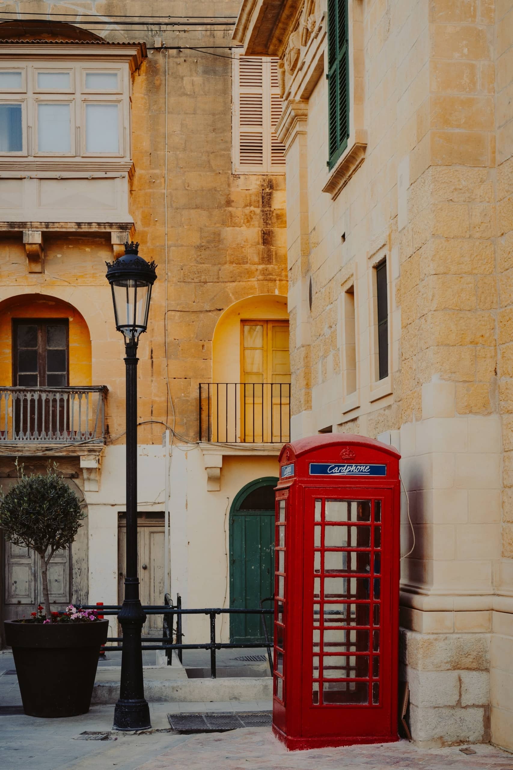 Britische Telefonzelle auf Malta