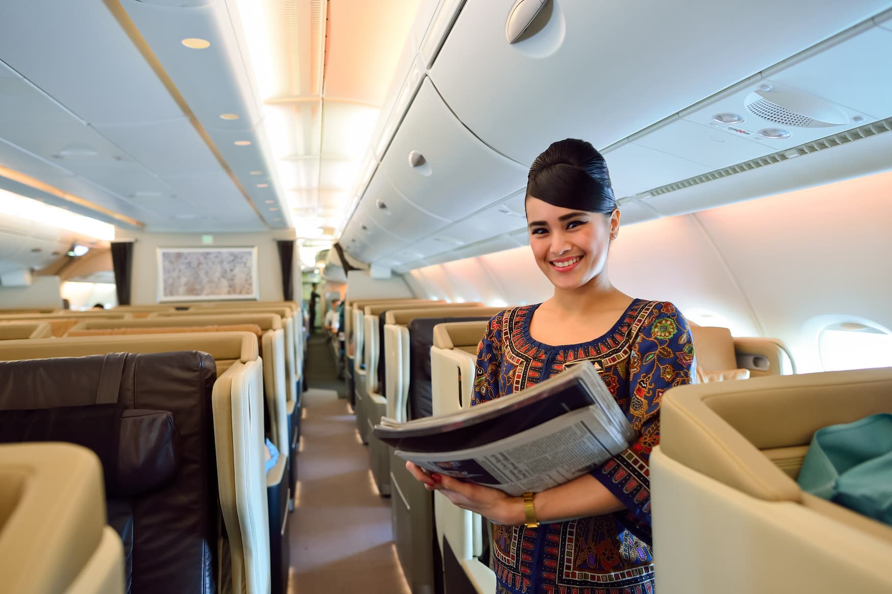 Flugbegleitung von Singapore Airlines