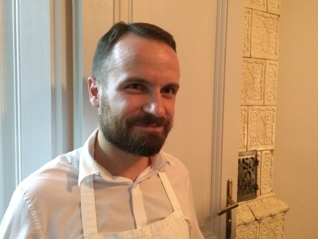 Vanja Puškar, Chef des Restaurant Iris in Belgrad, Serbien