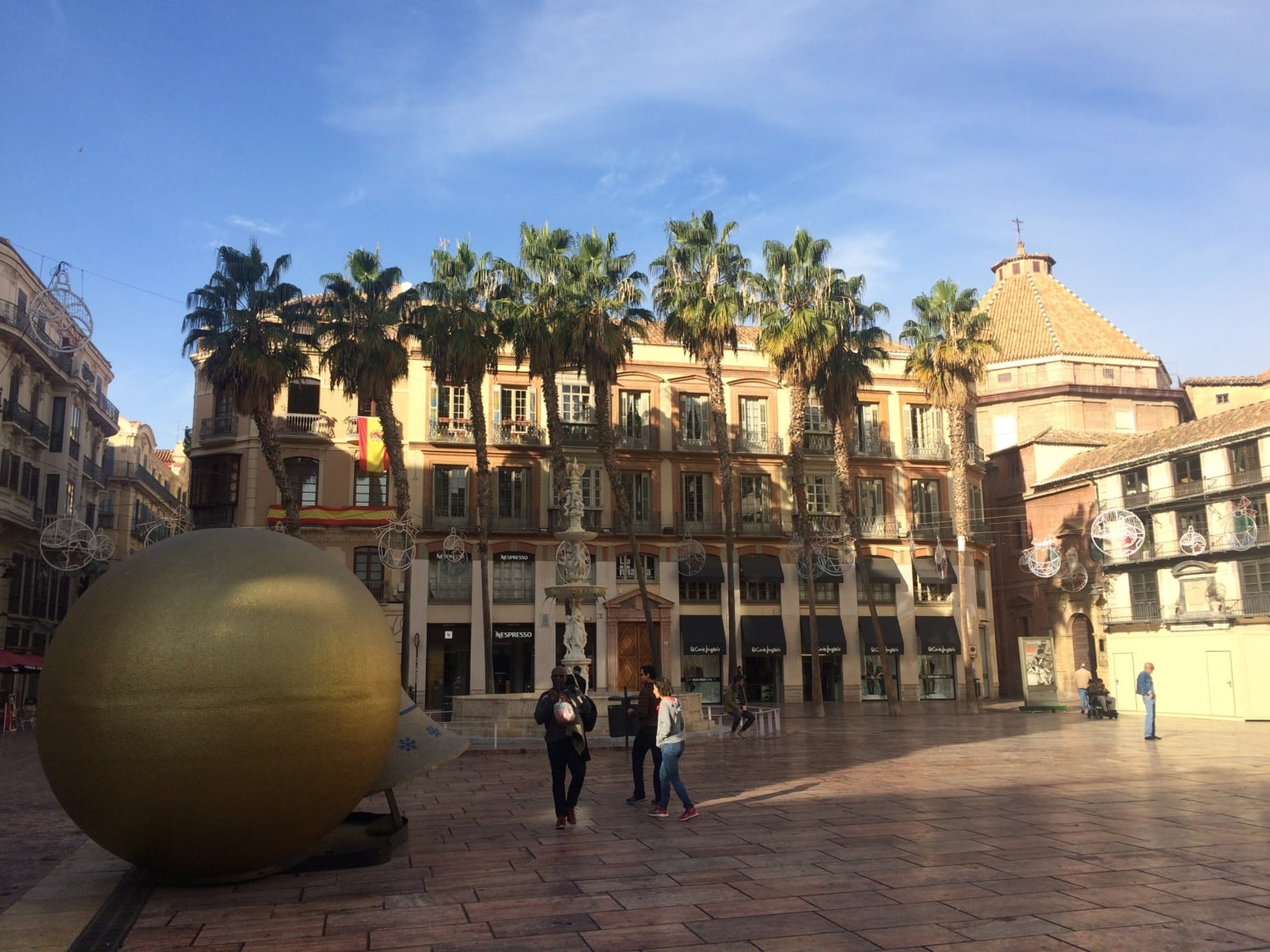 Plaza de la Constitucion in Malaga