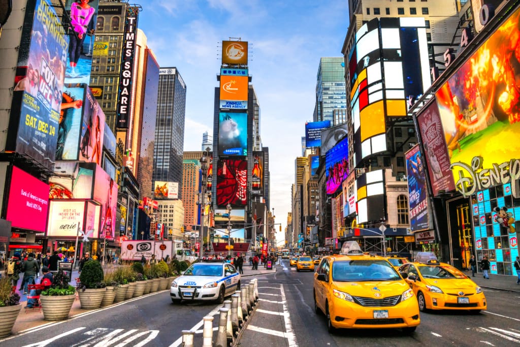 Straße in Manhattan