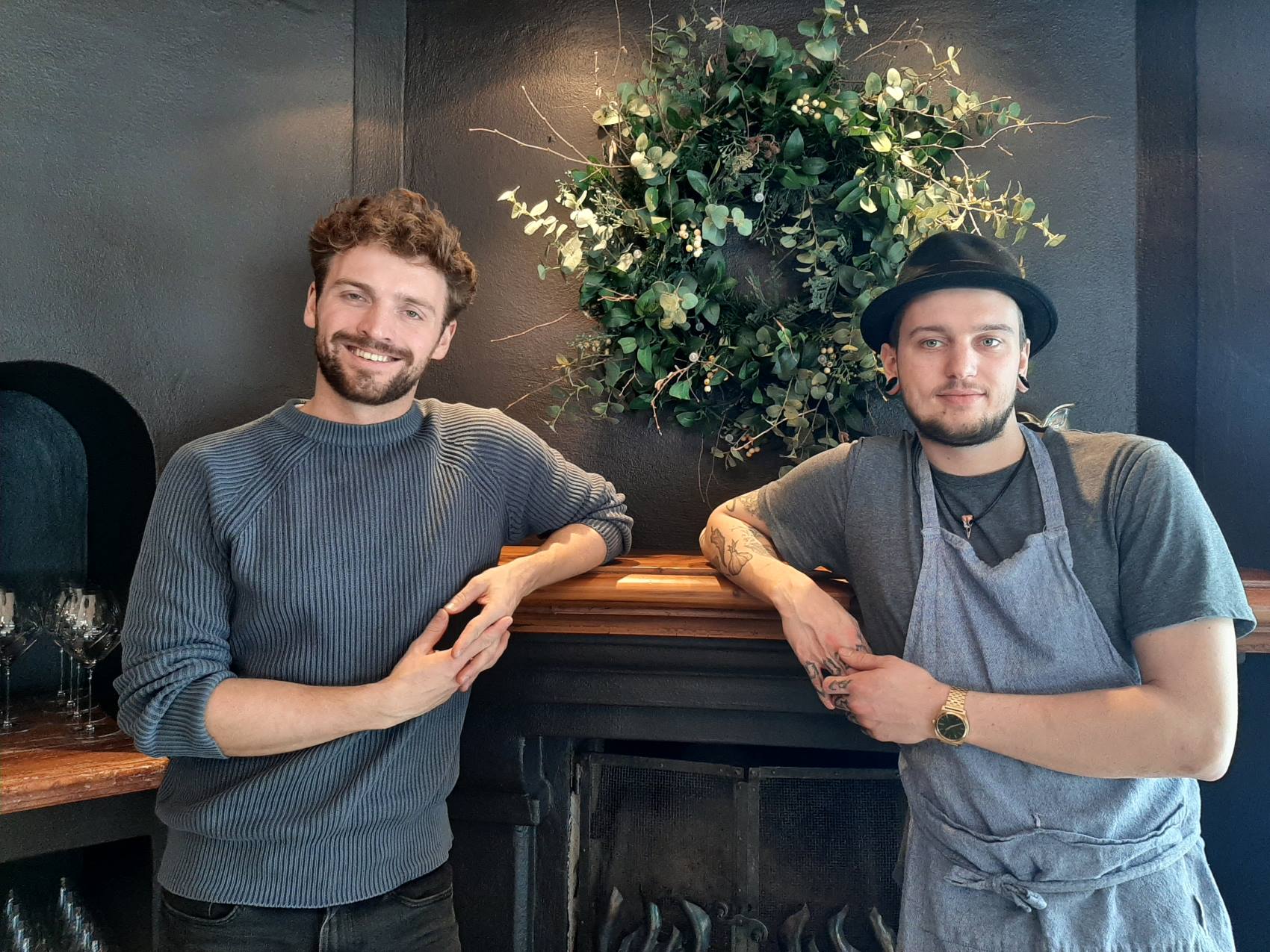 Spitzbuam Peter Wahrstätter und Florian Straif, Brixental