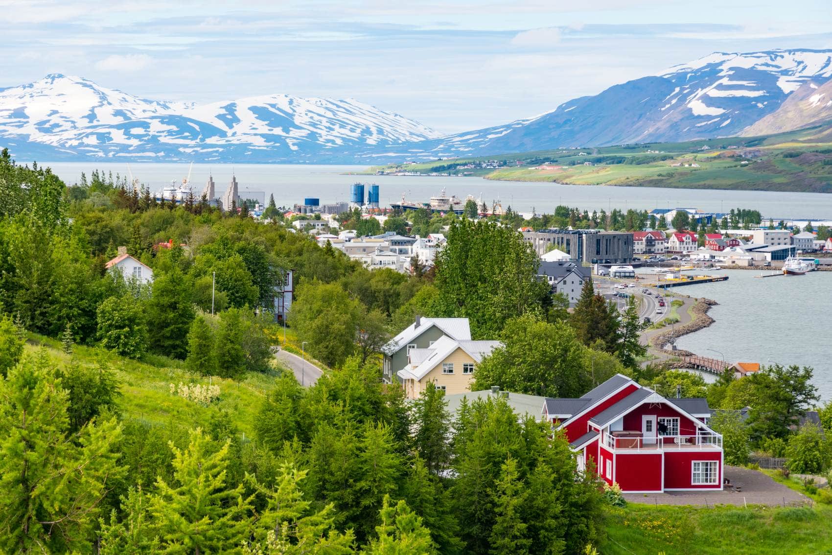 Akureyri auf Island