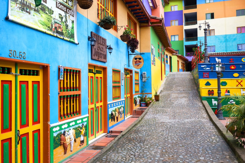 Die kleine Stadt Guatape in Kolumbien ist ein reinstes Fotografen-Paradies.
