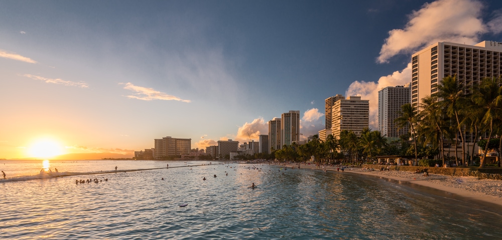 Waikiki Beach, O'ahu, Hawaii