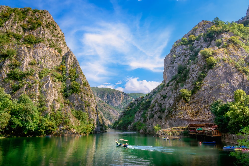 Matka-Schlucht in Mazedonien