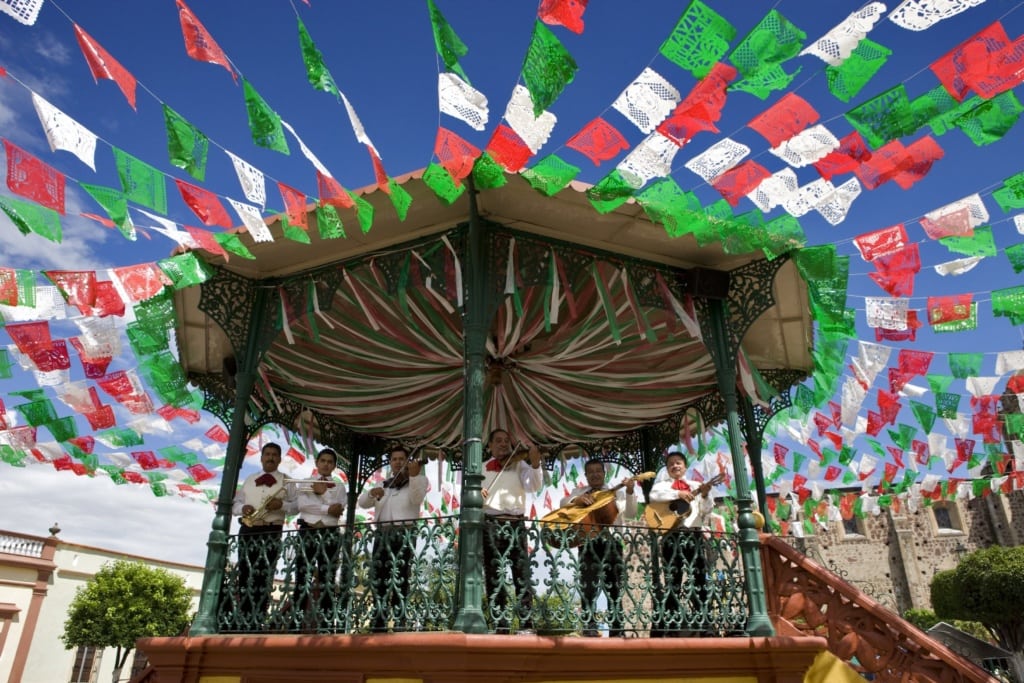 Kiosco de plaza en Jalisco