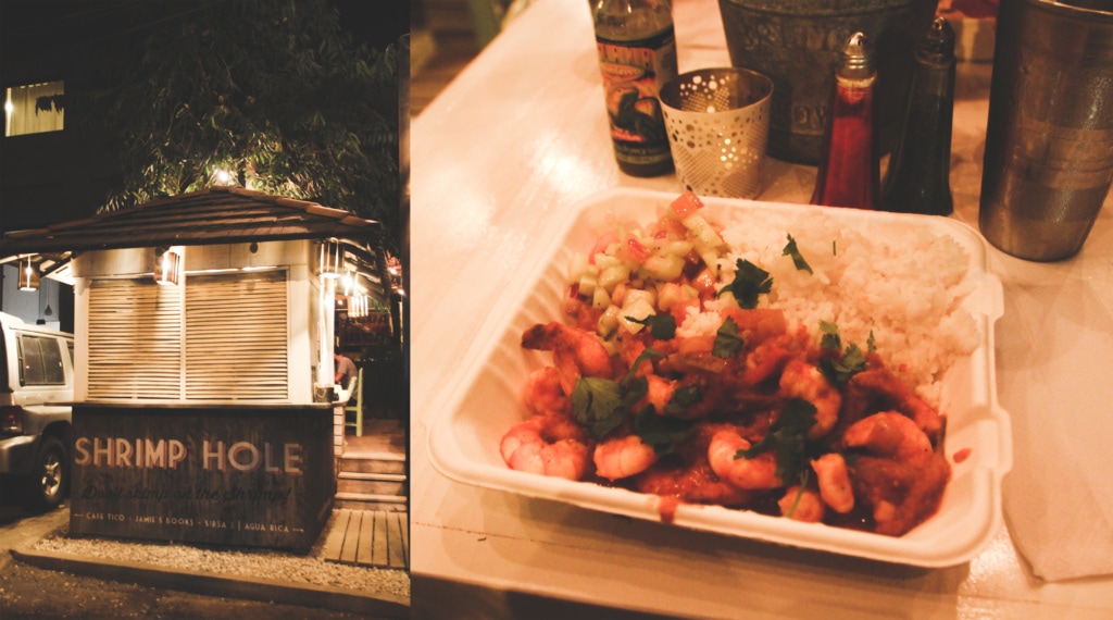 Streetfood-Restaurant in Tamarindo, Costa Rica