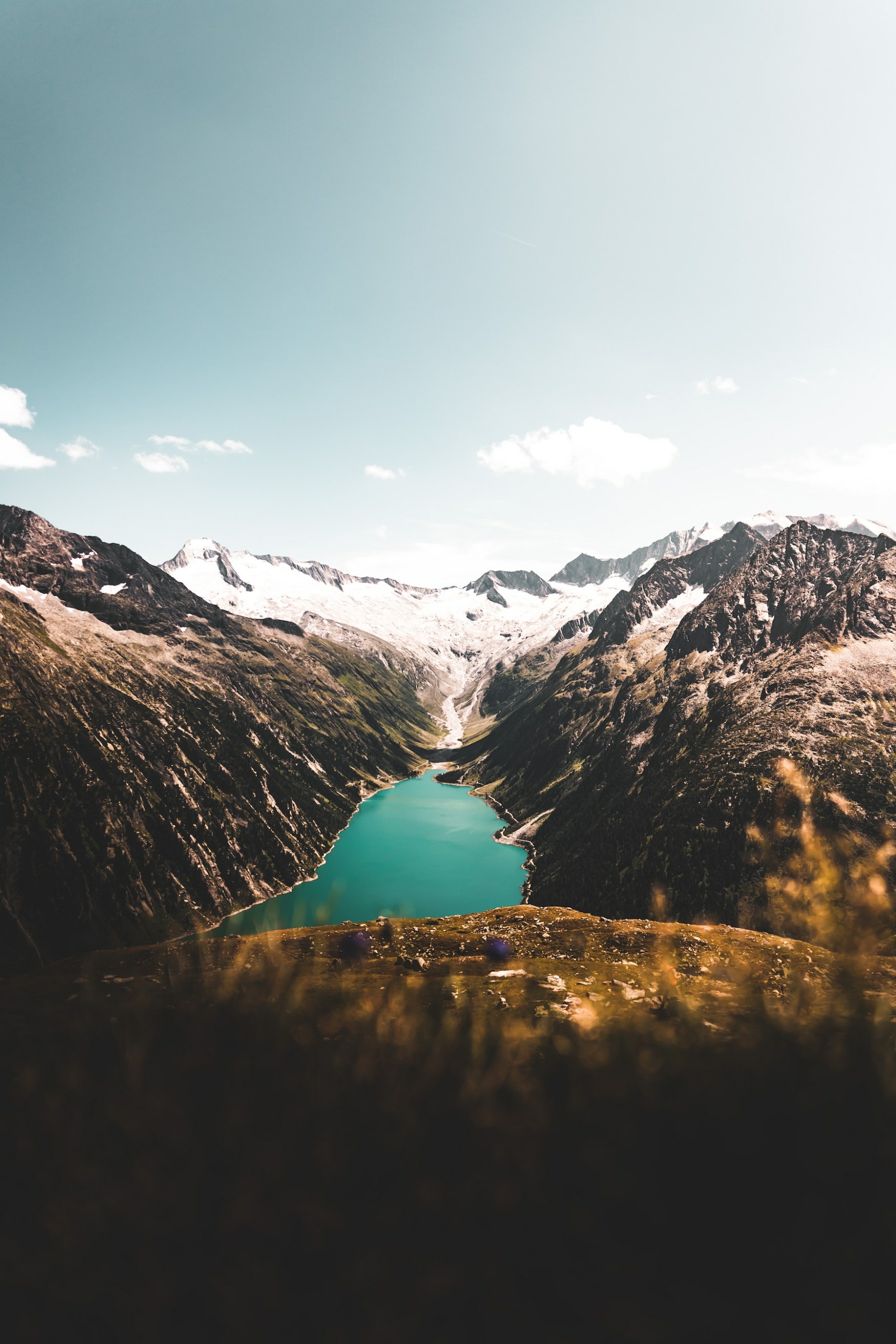 der Schlegeisspeicher in Tirol