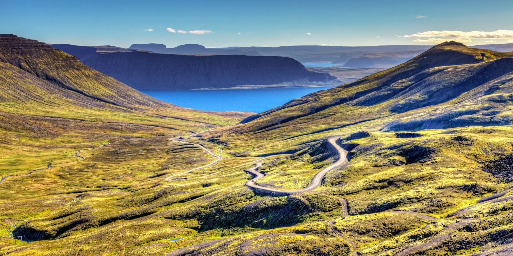 Westfjord-Landschaft auf Island