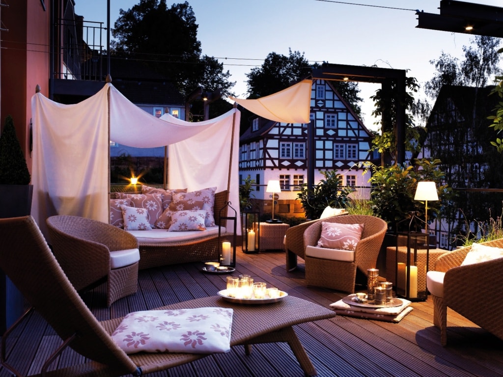 Spa-Dachterrasse im Sonne Frankenberg, Hessen