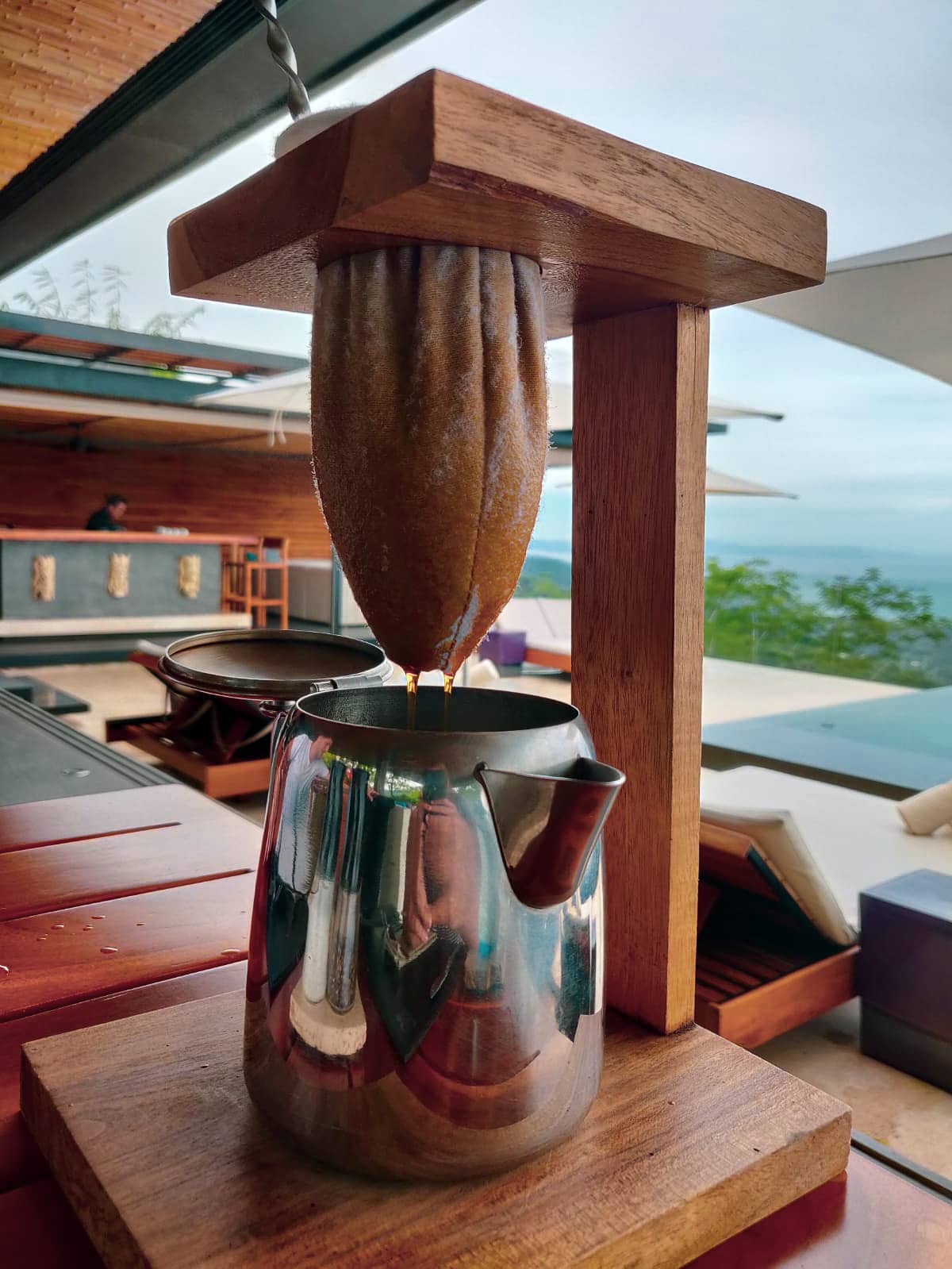 Traditionelle Zubereitung von Kaffee in Costa Rica