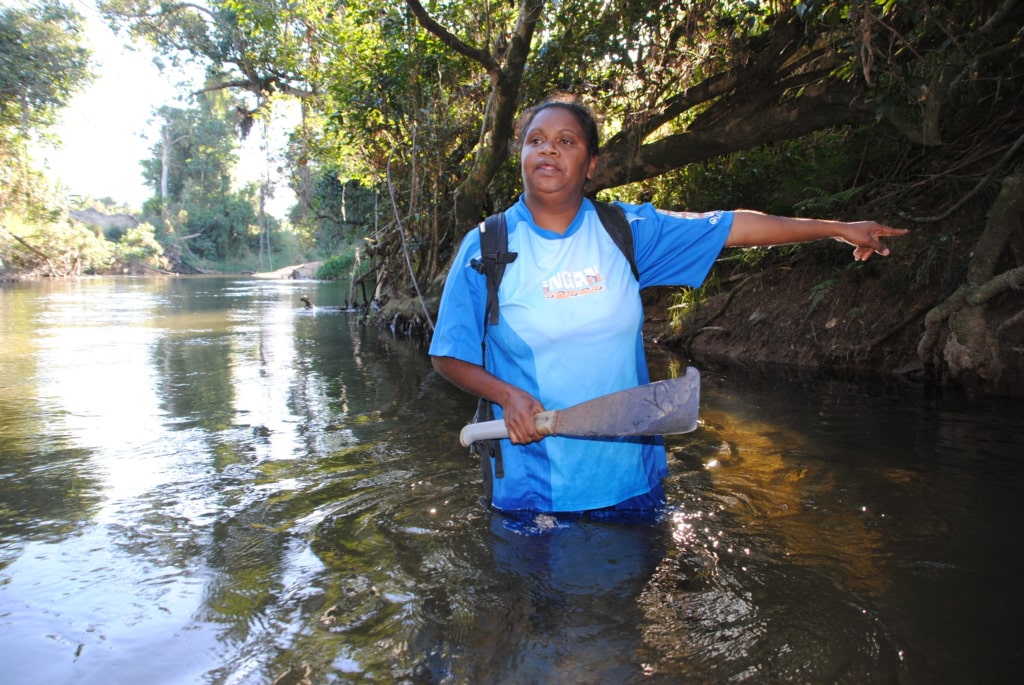 Aborigine Caroline im Nordosten Queenslands