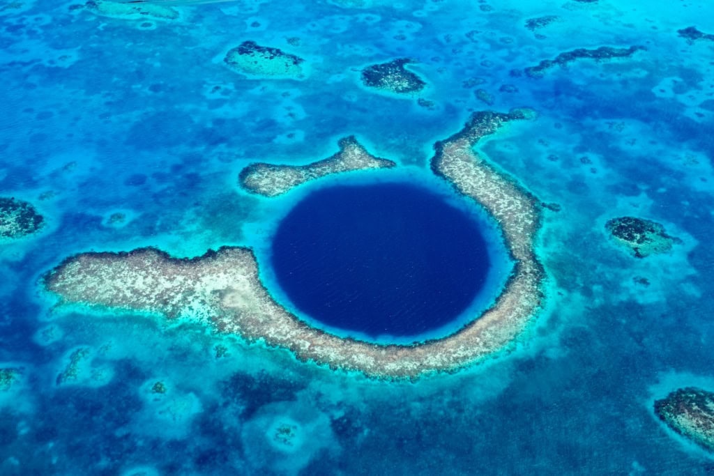 Blue Hole in Belize