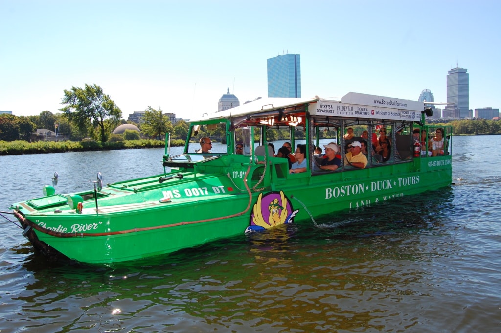 Schönsten Orte für Familien in Neuengland: Fahrt mit Boston Duck Tours