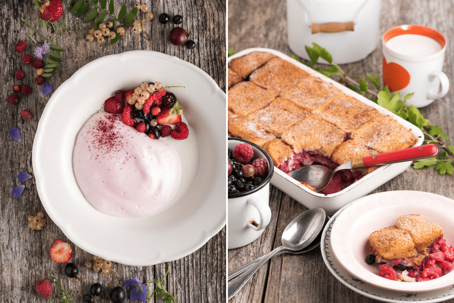 Estland Küche: Beeren und Kräuter