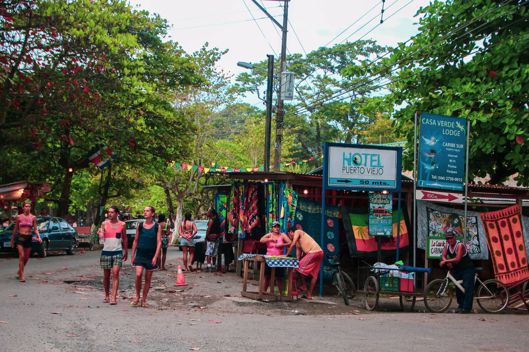 Karibisches Lebensgefühl in Puerto Viejo, Costa Rica