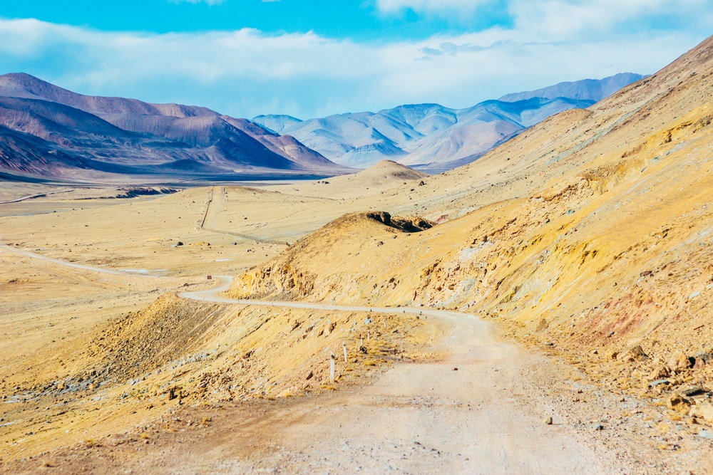Pamir Highway in Tadschikistan
