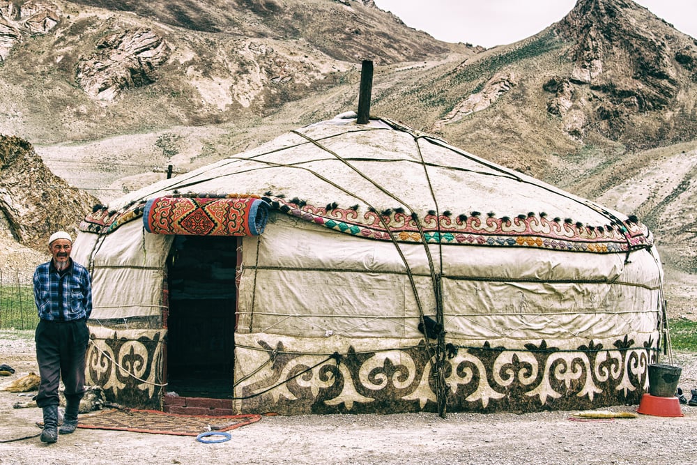 Unterkunft in Pamir, Tadschikistan