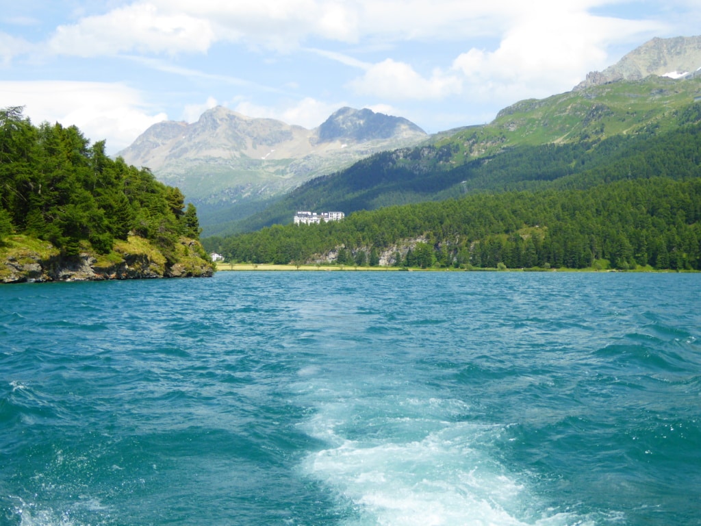 Silsersee in der Schweiz