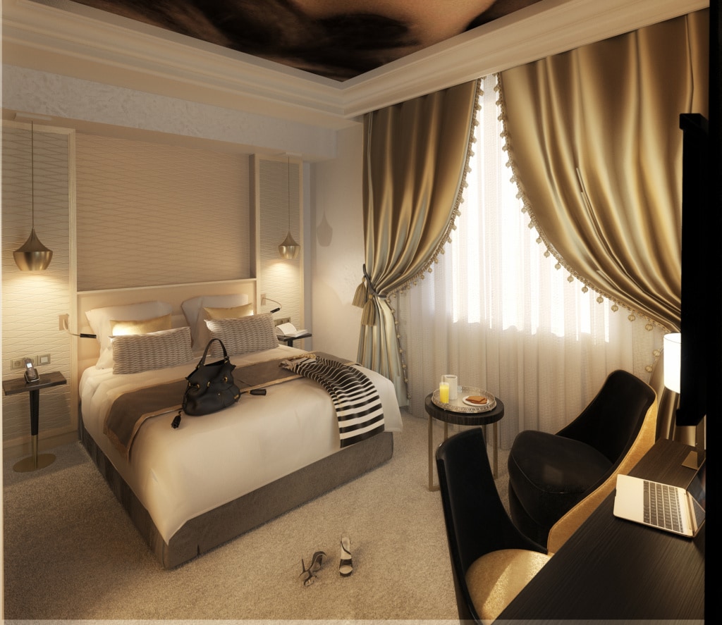 Zimmer im Hotel Niepce Paris