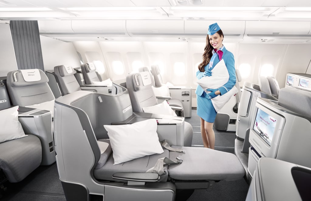 Eurowings in der BIZclass