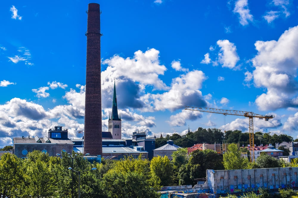 Kalamaja district in Tallinn, Estonia