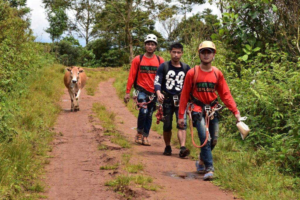 Trekking in Laos