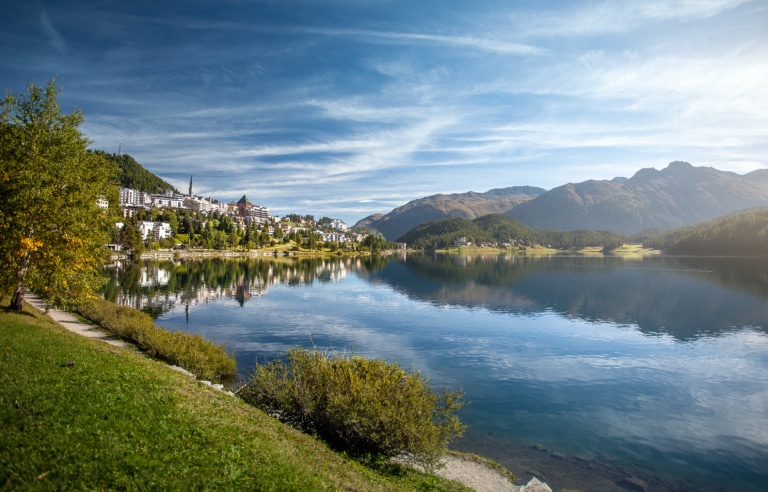 St. Moritz in der Schweiz