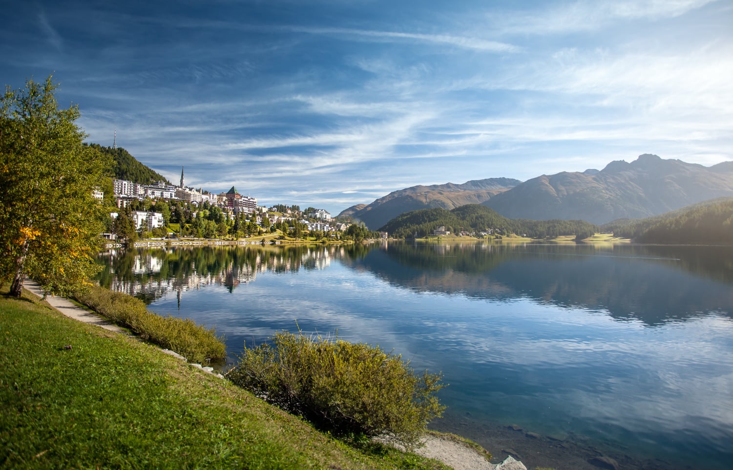 St. Moritz in der Schweiz