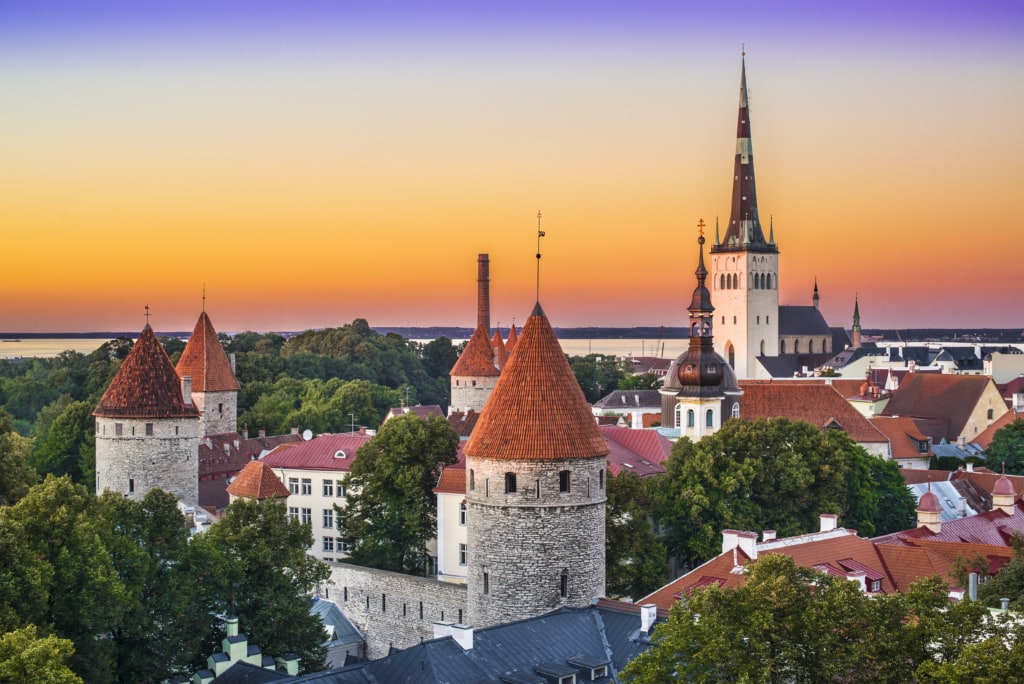 Skyline von Tallinn