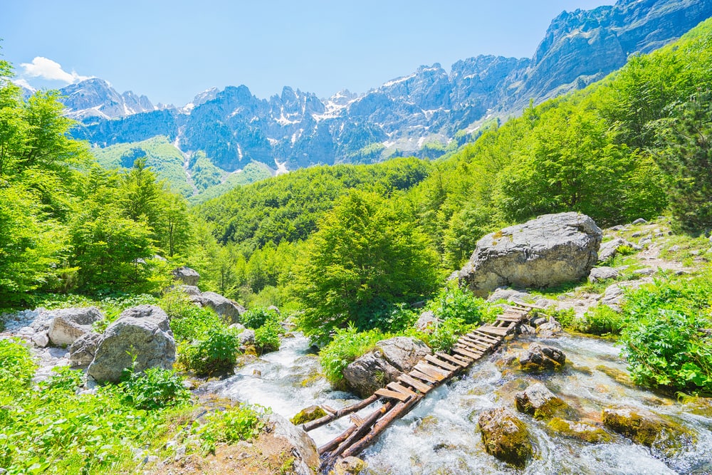 Valbona-Tal in Albanien