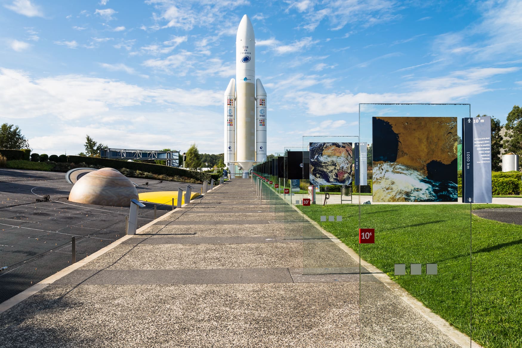 Sehenswürdigkeiten in Toulouse: Cité l'Espace - Themenpark für Raumfahrt 